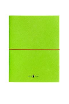 Fabio Ricci Z Notes 19x24 cm Çizgili - Düz İkili Mavi Defter Yeşil