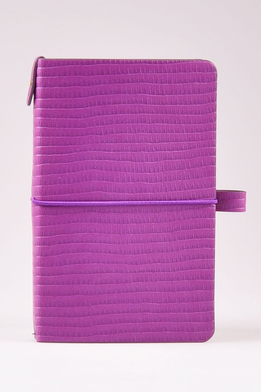 Fabio Ricci Lycian Tejo 9x14 cm   Üçlü Defter Mor