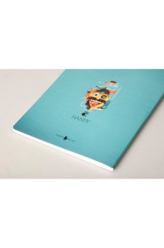 Fabio Ricci Handy 17x24cm 40 Yaprak  Kareli Okul Defteri