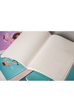 Fabio Ricci Handy 17x24cm 40 Yaprak  Çizgisiz Okul Defteri
