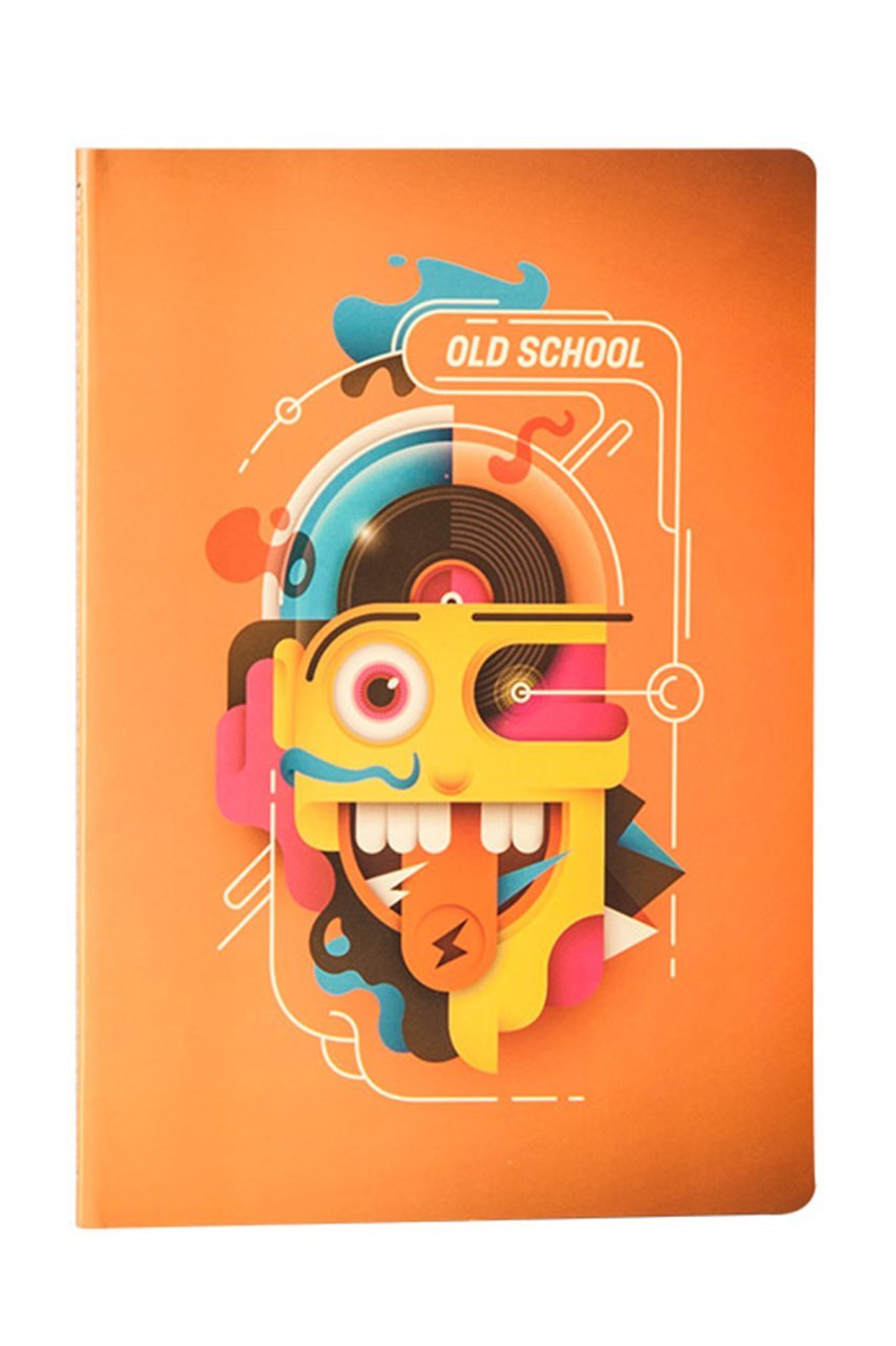 Fabio Ricci Handy 17x24cm 40 Yaprak  Çizgisiz Okul Defteri