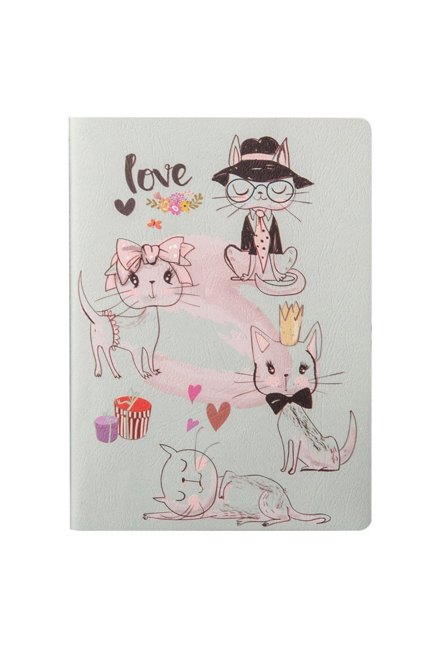 Fabio Ricci Nice Paw 40 Yaprak 14x20 cm Kareli Okul Defteri