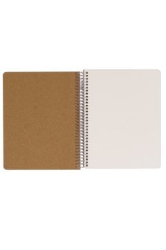Fabio Ricci A5 Kraft Spiralli Çizim Defterin
