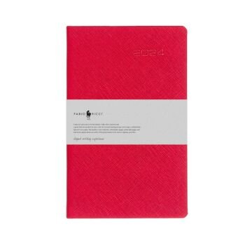 Fabio Ricci 13x21cm Günlük Ajanda 1030 - 2026 Kırmızı