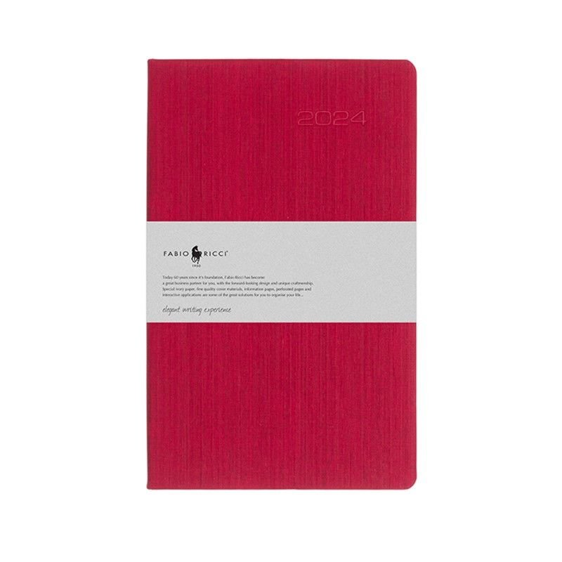Fabio Ricci 13x21cm Lepidus Günlük Ajanda 1030 - 2026 Bordo