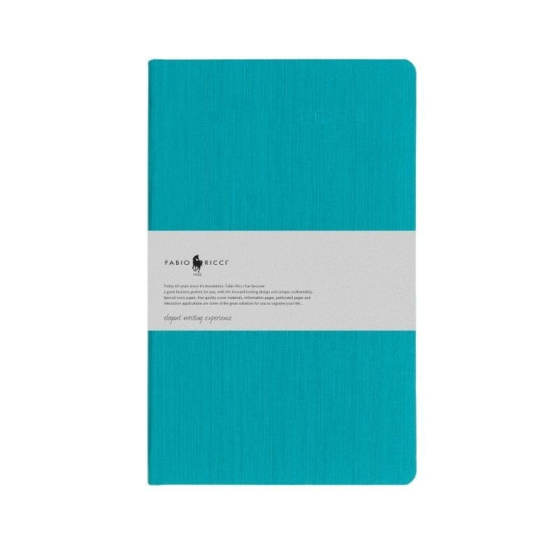 Fabio Ricci 13x21cm Lepidus Günlük Ajanda 1030 - 2026 Turkuaz