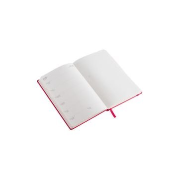 Fabio Ricci 13x21cm Haftalık Ajanda 1032 - 2026 Kırmızı