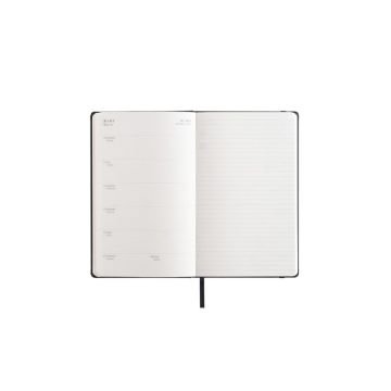 Fabio Ricci 13x21cm Haftalık Ajanda 1032 - 2026 Siyah