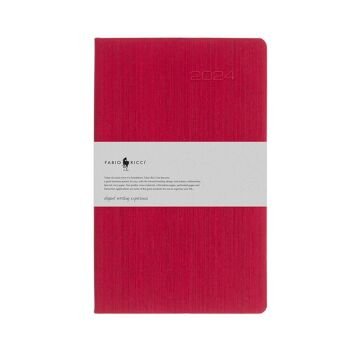 Fabio Ricci 13x21cm Lepidus Haftalık Ajanda 1032 - 2026 Bordo