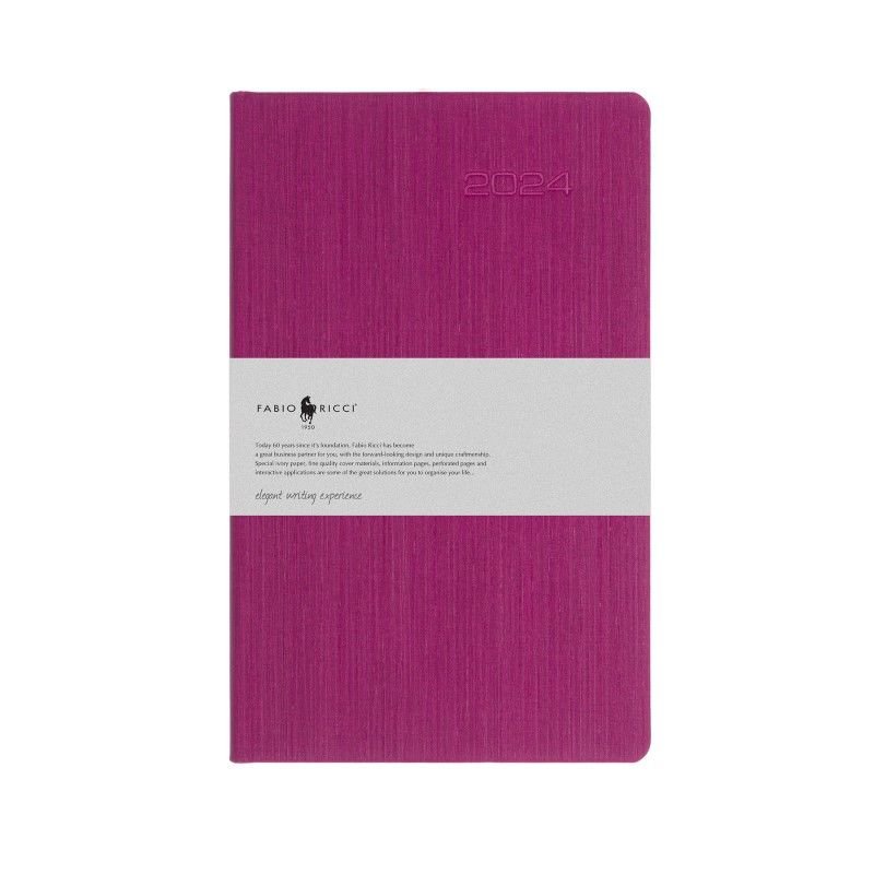 Fabio Ricci 13x21cm Lepidus Haftalık Ajanda 1032 - 2026 Mor