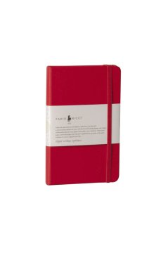 Fabio Ricci Elio 9x14cm Çizgisiz Defter Kırmızı