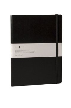 Fabio Ricci Elio 19X25cm Kareli Defter Siyah
