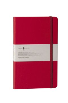 Fabio Ricci Elio 13x21cm Kareli Defter Kırmızı