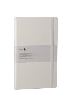 Fabio Ricci Elio 13x21cm Noktalı Defter Beyaz
