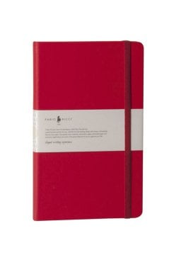 Fabio Ricci Elio 13x21cm Çizgisiz Defter Kırmızı