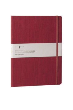 Fabio Ricci Lepidus 19x25cm Noktalı Defter Bordo