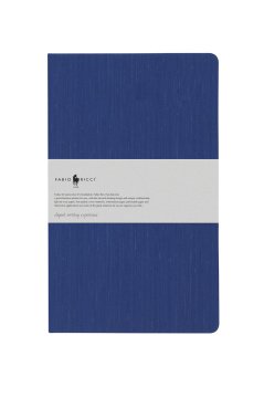 Fabio Ricci Lepidus 13x21cm Noktalı Defter Saks Mavisi