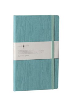 Fabio Ricci Lepidus 13x21cm Çizgili Defter Turkuaz