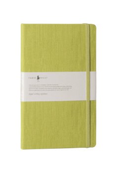 Fabio Ricci Lepidus 13x21cm Çizgili Defter Yeşil