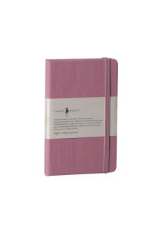 Fabio Ricci Lepidus 9x14cm Çizgisiz Defter Pembe
