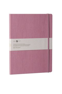 Fabio Ricci Lepidus 19x25cm Çizgisiz Defter Pembe