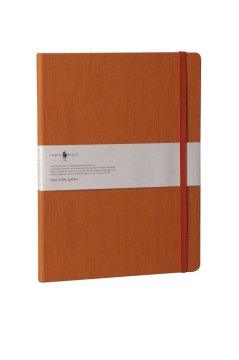 Fabio Ricci Lepidus 19x25cm Çizgisiz Defter Turuncu