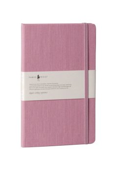 Fabio Ricci Lepidus 13x21cm Kareli Defter Pembe