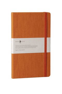 Fabio Ricci Lepidus 13x21cm Kareli Defter Turuncu
