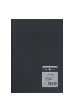 Fabio Ricci Sketch A4 21x29,7 cm  Ciltli Çizim Defteri Siyah